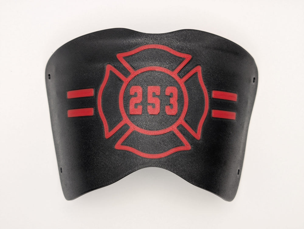 IAFF Logo SCBA mask cover design