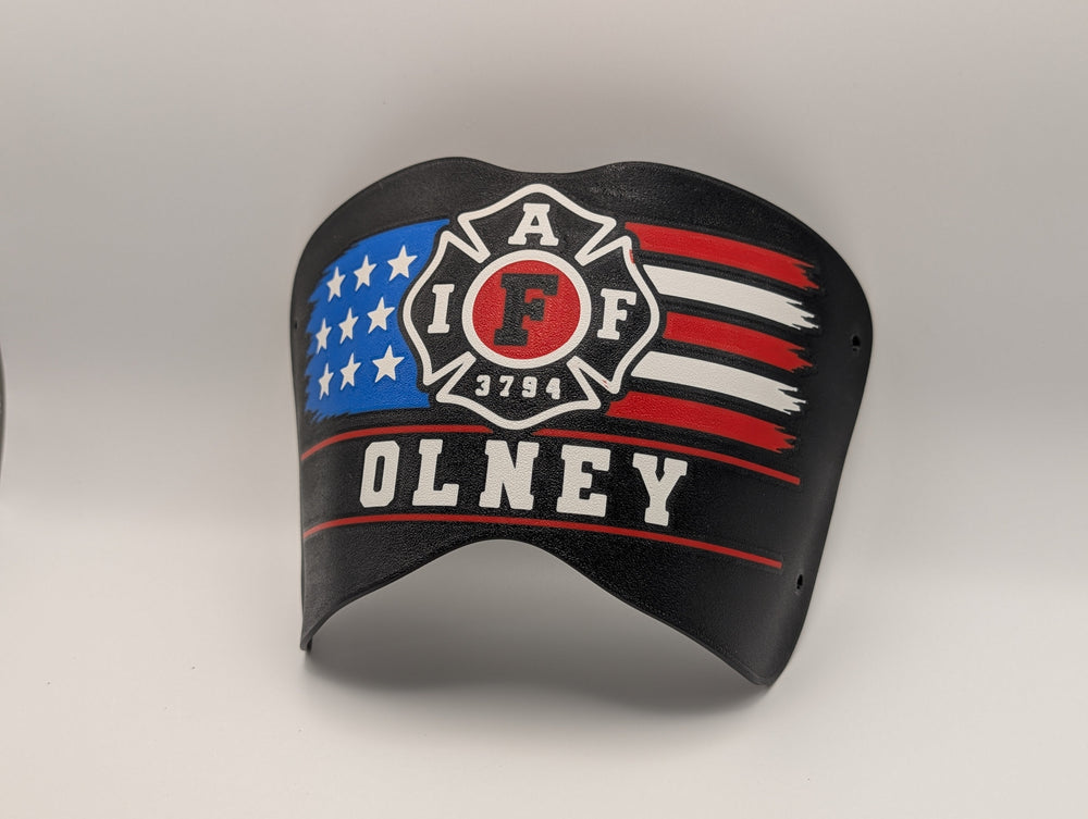 SCBA Mask Cover - IAFF Torn Flag